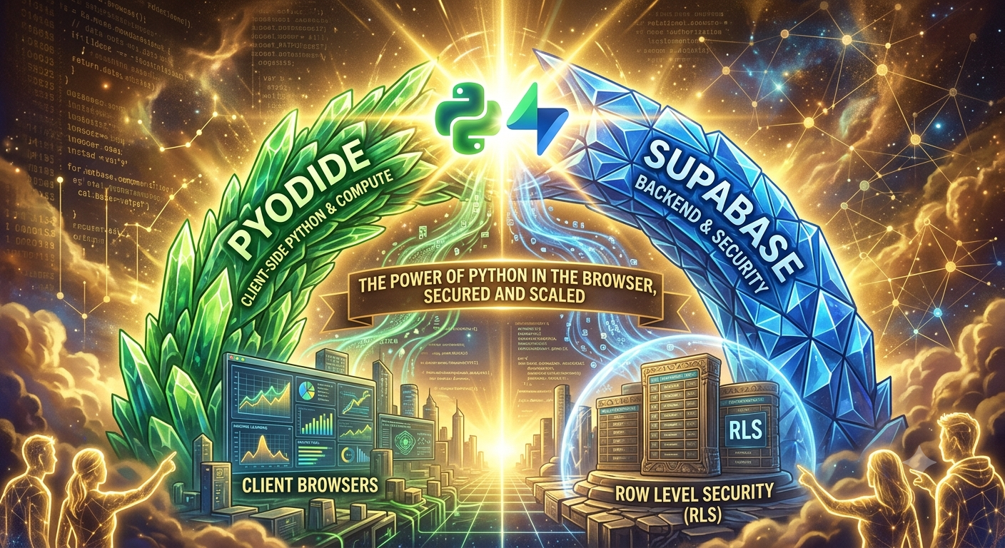 Pyodide et Supabase